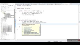 Java in Tamil - Factorial Program