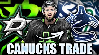 CANUCKS & DALLAS STARS TRADE (JASON DICKINSON TO VANCOUVER FOR A PICK) NHL News & Rumours Today 2021
