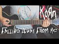 Korn Falling Away From Me - Instrumental guitar and bass cover