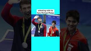 How A 13 Year Old Fan Beat Michael Phelps