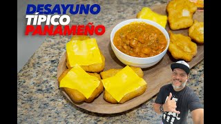 Desayuno Típico Panameño - SALCHICHAS GUISADAS!!! - receta tipica - Comida Panameña