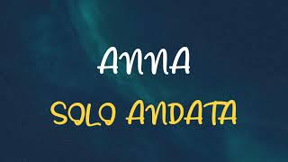 🎧 ANNA - SOLO ANDATA (SLOWED \u0026 REVERB)