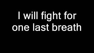 Breaking Benjamin -Dear Agony- Lyrics
