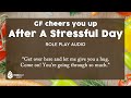 [f4a] Your GF Cheers You Up After A Stressful Day [silly] [playful] [comfort]