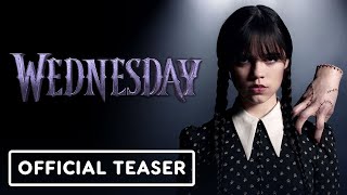 Wednesday - Official Reveal Teaser (Tim Burton, Jenna Ortega, Christina Ricci) Netflix