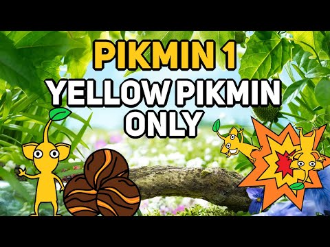 Can You Beat PIKMIN 1 With Only Yellow Pikmin?