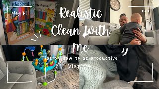 How I Keep My House Clean \u0026 Stay Productive as a Working Mom with a Baby (Realistic \u0026 Doable!)