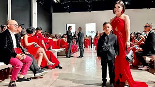 Lần đầu tiên Thiên Từ tham gia New York Fashion Show