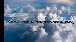 നീലാകാശവും കടന്ന് ഞാൻ പോകും......