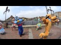 東京ディズニーシー　15周年　クリスタルウィッシュジャーニー　ヴィラドナルド前より