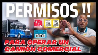 PERMISOS PARA OPERAR UN CAMION - (IFTA, NY HUT, CT PERMIT, DOT INSPECTION, SMOKE INSPECTION)