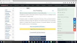 Difference between deadlock and livelock in Java multithreading. | javapedia.net