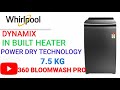 Whirlpool fully automatic top load washing machine in built heater 2022