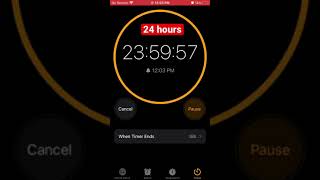 24 hour timer how to set