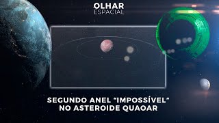 Ao Vivo | Segundo anel “impossível” no asteroide Quaoar | 28/04/2023 | #OlharEspacial