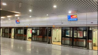 北京地鐵 十五號線 俸伯站 with房山車 Beijing Subway Line 15 Feng Bo Station incl. Fang Shan Line Rolling Stock