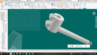 電腦輔助機械設計製圖乙級207B-可調式定心器-建模 組裝 Adjustable centering device