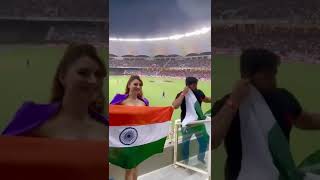 Urvashi Rautela Spotted At India vs. Pakistan Match | Dubai | Urvashi Rautela | Bollywood | Fever FM