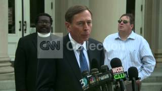PETRAEUS MAKES STATEMENT AFTER SENTENCING (RAW)