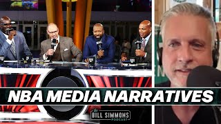 NBA Media Narratives, Studio Shows, and More! | The Bill Simmons Podcast