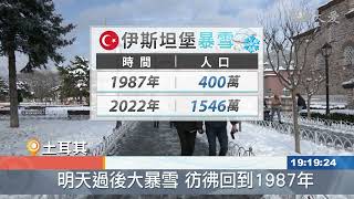 彷彿回到1987！土耳其35年來最大風雪