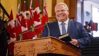 Ontario's new Premier Doug Ford making a splash with major policy changes