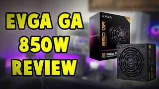 1 Minute Review | EVGA GA 850w PSU