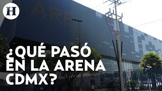 Clausuran Arena Ciudad de México, FGJ coloca sellos de suspensión por "robo agravado"