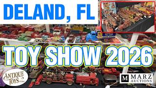 Deland Florida Toy Show 2026 Volusia County Fairgrounds Antiquetoys.com