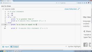 Python if else part 1 in Hindi