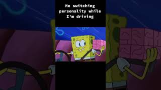 it wasnt me.. I was possessed" #spongebob #driving #drift #driftingcars #crazy #spongebobsquarepants