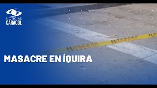 Sujetos armados mataron a tres personas en Íquira, Huila