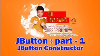 Java SWING - JButton [ Part - 1 ] | JButton Constructor | Java | Swing | OOP | GUI | Judemy | Bangla