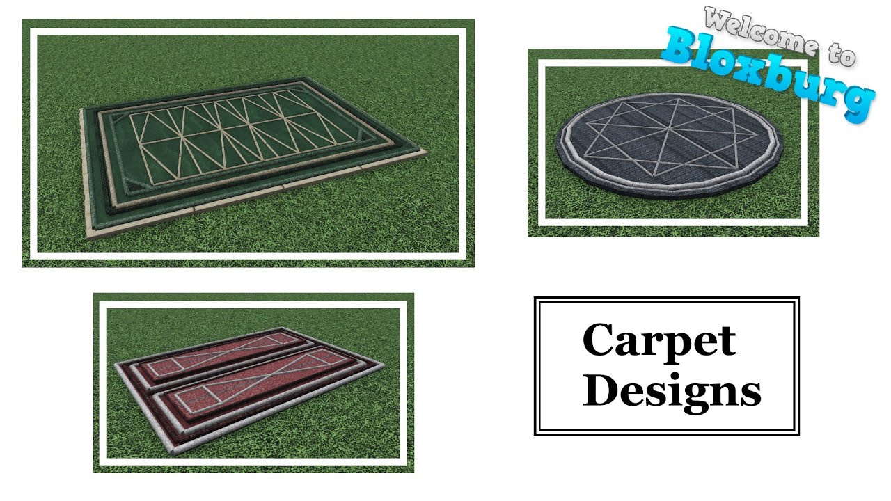 Carpet Designs Welcome To Bloxburg Youtube Carpet Designs Welcome To Bloxburg Youtube