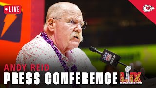 Andy Reid on the Eagles: 'They've Got Tremendous Talent' | Super Bowl LIX Press Conference