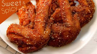 Sweet \u0026 Spicy Japanese Chicken Wing Recipe | Nagoya Style Tebasaki | Easy Recipe