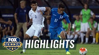 USA vs. Honduras - 2015 CONCACAF Gold Cup Highlights