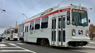 SEPTA Route 36 Trolley Elmwood \u0026 Island Avenue