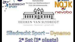 NOJK 2014 Sliedrecht Sport Jongens B - Dynamo 2e set kleine finale