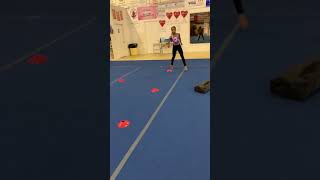 Basic agility drills around cones