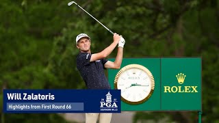 Will Zalatoris Shoots Four-Under Par 66 | Round 1 | PGA Championship | 2022