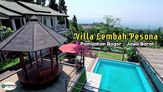 Villa Lembah Pesona viewnya bagus banget di Pamijahan Bogor