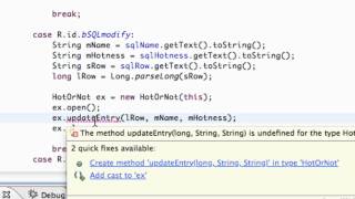 Android Application Development Tutorial 123 Updating SQLite Entry YouTube
