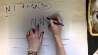 Lewis structure - double & triple bonds