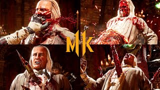 Every Fatality on "Christopher Lambert" Raiden - Mortal Kombat 11