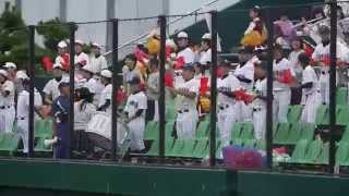 【千葉黎明 野球応援】 vs 袖ヶ浦 2014年 秋季千葉県大会 １回戦