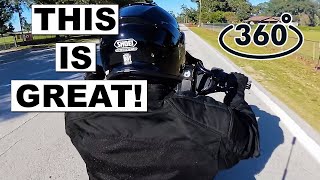 Relaxing Cruise on the Harley Davidson Street Glide | 360° Video