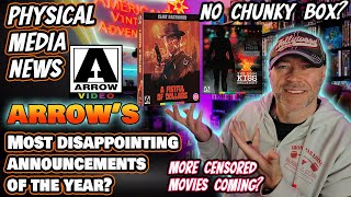 Physical Media NEWS! Arrow Video's WORST Month Ever? | More Censored 4k Releases Coming?