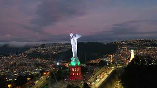 Quito and the Ecuadorian Andes in 4K UHD (El Chinchinal - Coraza Music)