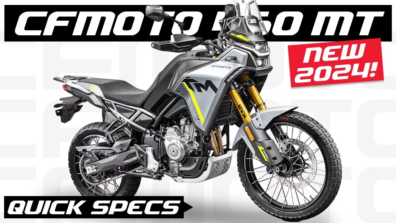 New CF MOTO 450MT | 2024 Specs - YouTube